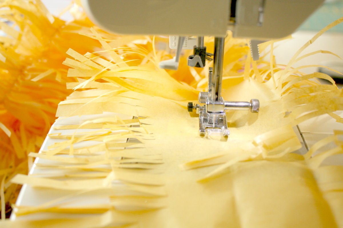 tissuepaperfringestep3 • Craft Thyme