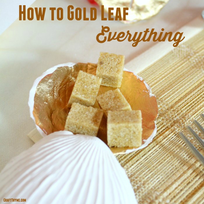 How to gold leaf anything and everything. Tutorial on using all types of leaf on variety of materials
