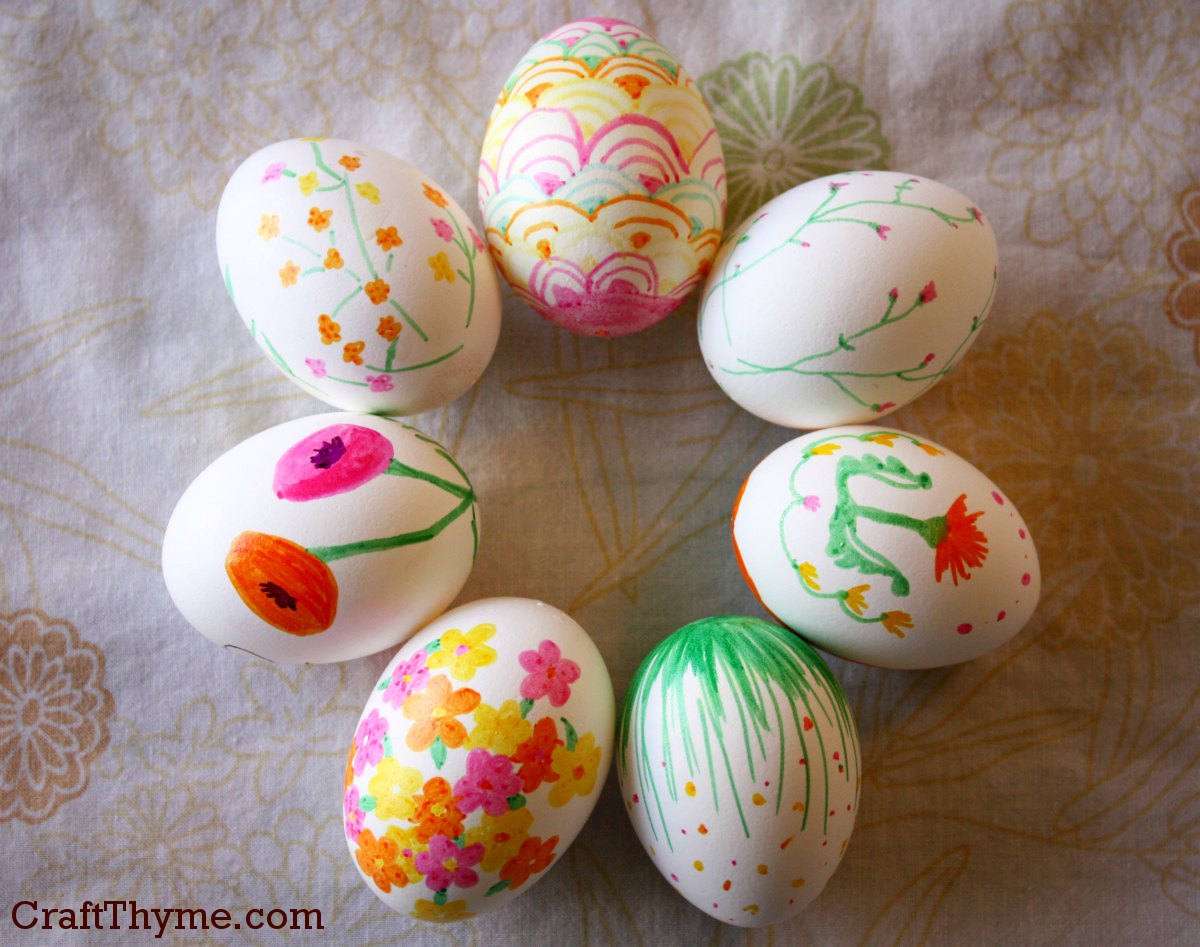 Folk Art Easter Eggs